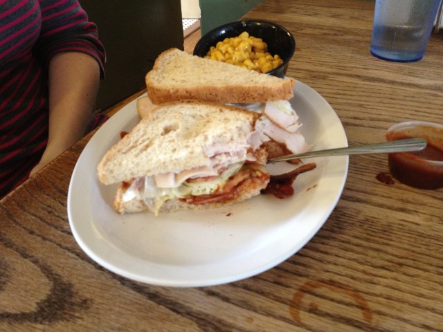 That bread isn't reprehensible. Where are we?