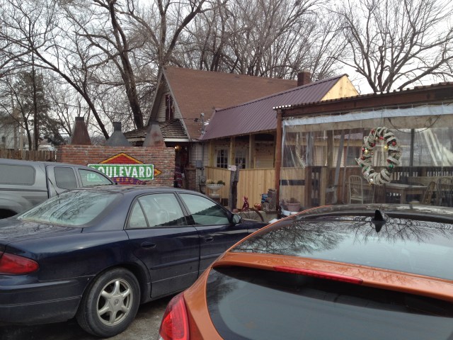 Rustic and a little disjointed, like a proper BBQ place.